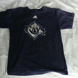 Boys Tampa Bay Rays MLB T-Shirt Small S 8